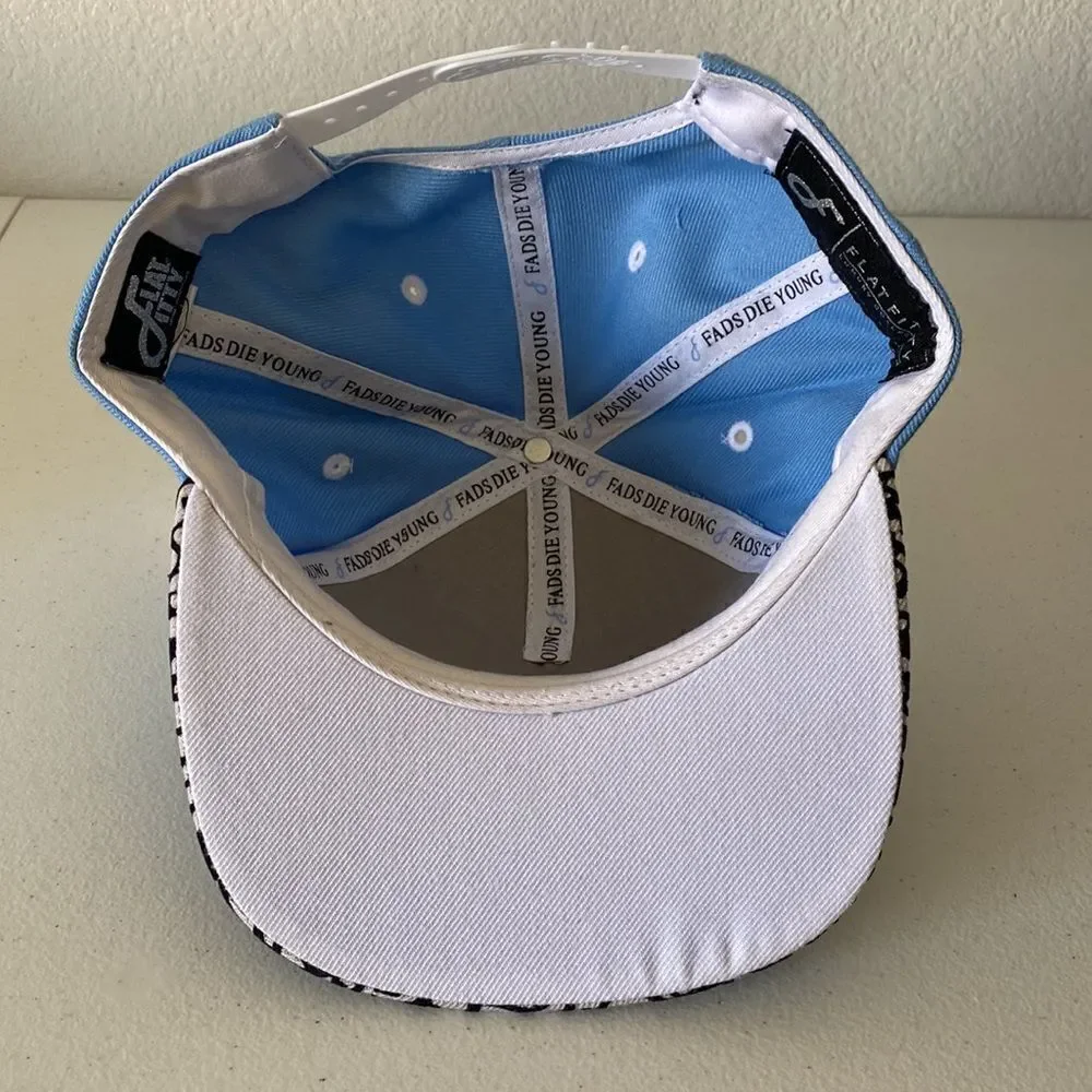 FLAT FITTY Luxury Collection Fads Die Young Hat Size OS NWOT